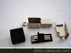 MINI USB 5P公前五后五4件式连接器 精密工艺与智能时代的隐形纽带